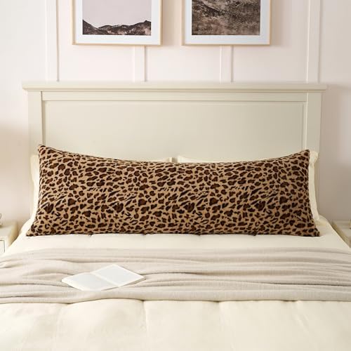 GALMAXS7 Cheetah Pillow Covers Leopard Throw Pillow Covers, 20x54 - Image 2