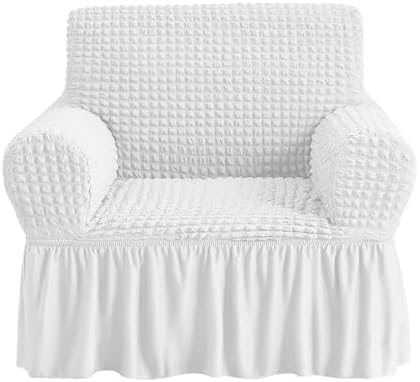 NICEEC Arm Chair Covers Armchair Covers Universal Slipcovers with Skirt by NICEEC