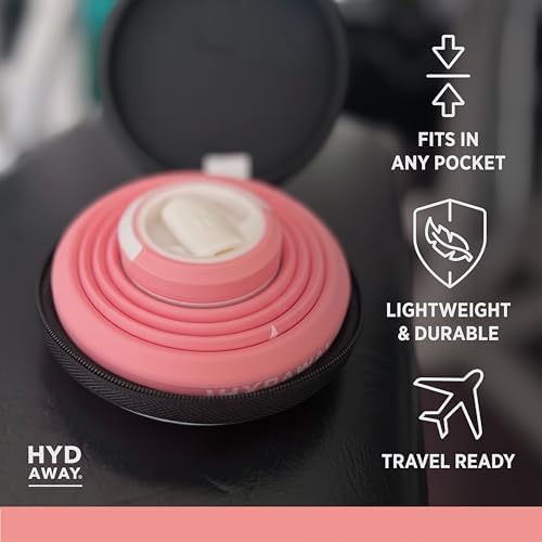 HYDAWAY 25oz Collapsible Water Bottle, Packable Leakproof for Travel - Image 4