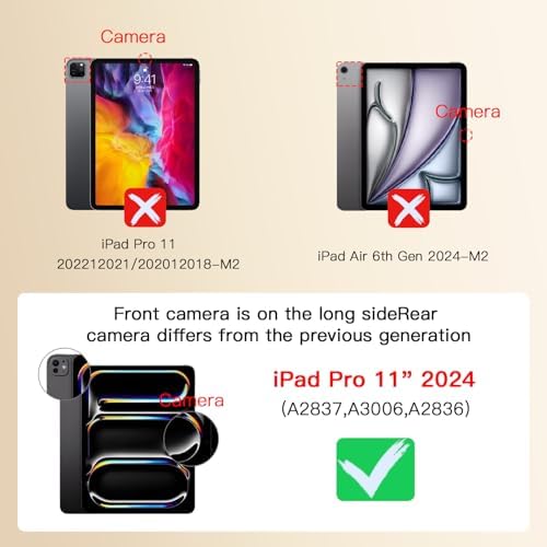 360° Privacy Screen Protector for iPad Pro 11 Inch 2024 Model M4 (5th Generation), - Image 3