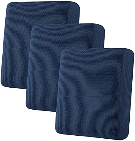 H.VERSAILTEX Super Stretch Stylish Cushions Covers/Furniture Cover Spandex Jacquard Small Checked Pattern Super Soft Slipcover Washable Individual by HVERSAILTEX