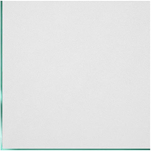 Coavas Frosted Glass Window Privacy Film, Static Cling, White 23.6"x393.7" by Coavas
