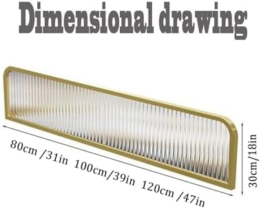 Countertop Low Fence Divide,Restaurant Decorative Partitions Grille - Image 7