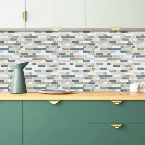 STICKGOO Peel and Stick Wall Tile Self-Adhesive Backsplash Thicker Design - Image 2