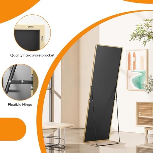 16"x59" Mirror Full Length, Upgraded Body Wall Mirrors - Image 4