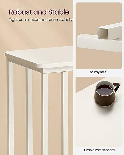 VASAGLE C Shape End Table for Couch or Sofa, Industrial Small Side Table - Image 7