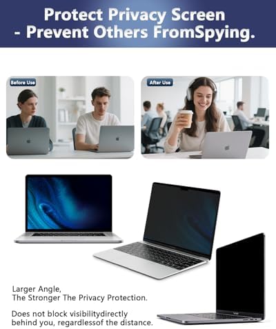 Magnetic Privacy Screen Protector for MacBook Pro 14'' (2021-2026, M1-M5) - Image 3