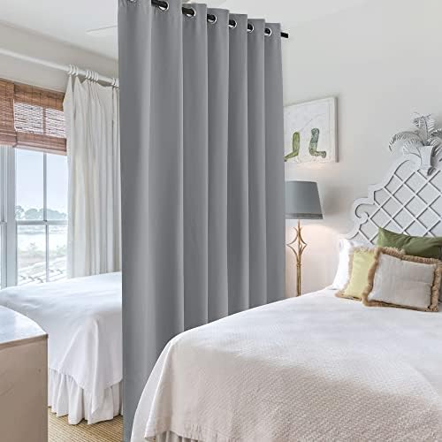 RYB HOME Privacy Curtain for Sliding Glass Door Living Room Locker Bedroom - Image 4
