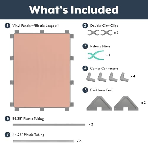 Children's Factory PlayPanel Room Divider 59.5" x 47.5", Clay - Image 4