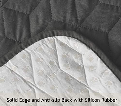 Ameritex Couch Sofa Slipcover 100% Waterproof Nonslip Quilted Furniture Protector Slipcover for Dogs, Children, Pets Sofa Slipcover Machine Washable (Green, 78'') - Image 6