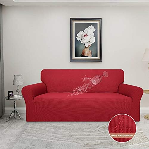 Easy-Going 100% Waterproof Couch Cover, 3 Cushion Couch Slipcover for Sofa - Image 2