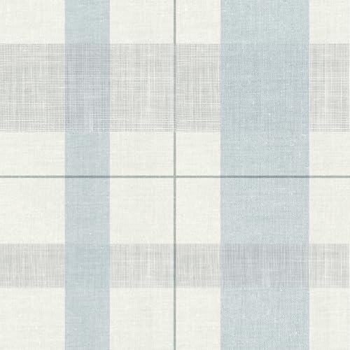 Timeet Modern Peel and Stick Wallpaper Wallpaper Blue Gray Boho Contact Paper Waterproof Self Adhesive Removable Textured Wall Paper for Bedroom Bathroom Cabinets Wall Decor Vinyl 17.3" x 200" by Timeet