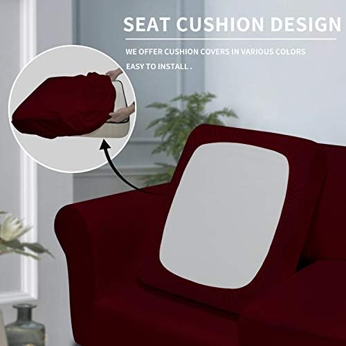 Easy-Going 4 Pieces Oversized Stretch Couch Cover for Dogs Washable - Image 3