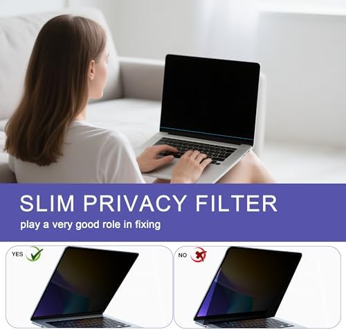 360° Privacy Screen Protector for MacBook Air 13.6/13'' (2022-2026, M2-M5) - Image 6