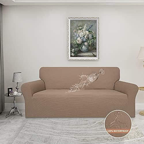 Easy-Going 100% Waterproof Couch Cover, 3 Cushion Couch Slipcover for Sofa - Image 2