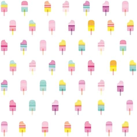 48 Pcs Ice Cream Wall Decals for Kids Room, Peel and Stick Sweet Treats Wall Sticker, Multicolor Dessert Designs Wall Decor for Nursery Playroom Classroom Bedroom School - Image 6