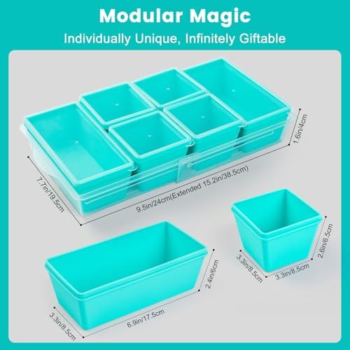 Gemice Silicone Freezer Molds with Lids, 6-Pack 1-Cup & 2-Cup - Image 6