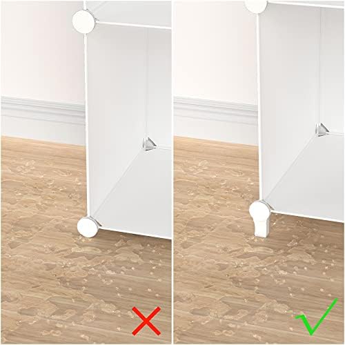 HOMIDEC Closet Organizers and Storage, 12 Cube Storage Organizer, White - Image 7