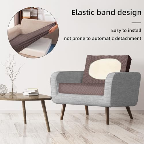 8 Pcs Outdoor Cushion Covers, Patio Sofa Cushion Covers Replacement - Image 6