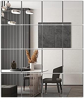 Delma Home Gym Mirror Tiles, 14'' x 12'' Glass Frameless Mirror by Delma