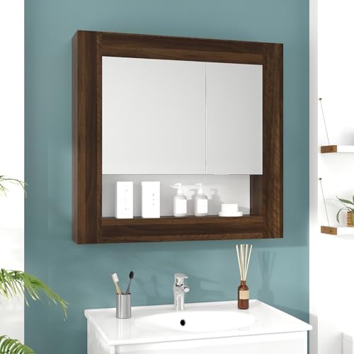 Wallercity Wallpaper Borders Self Adhesive Wood Grain Contact Paper Removable Mirror Frame Border Peel and Stick Waterproof Border Stickers Decorative Tape for Bulletin Board Baseboards 3.94x394 in - Image 3