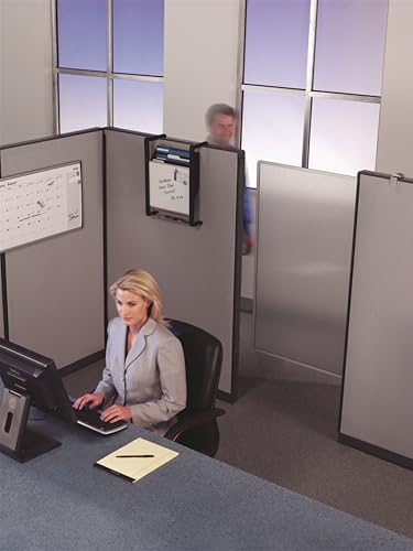 Quartet Workstation Privacy Screen, 36" x 48", For Cubicle or Office, Adjustable Height, Sliding, Sturdy Aluminum Frame, Includes Attachable Whiteboard (WPS1000) - Image 4
