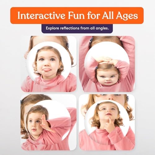 Special Supplies Sensory Bubble Wall Mirror - Interactive Acrylic Mirrors for Wall Decoration and Sensory Toys for Kids Classroom or Home -Sensory Room Decor -Visual, Tactile Stimulation (15 Pk) - Image 6