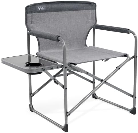 Busy Bee Oversized Kids Camping Chair with Cup Holder, High Back Toddler Chair Kids Folding Chair, Perfect for Beach & Outdoor, Supports 150 Lbs. by BusyBee