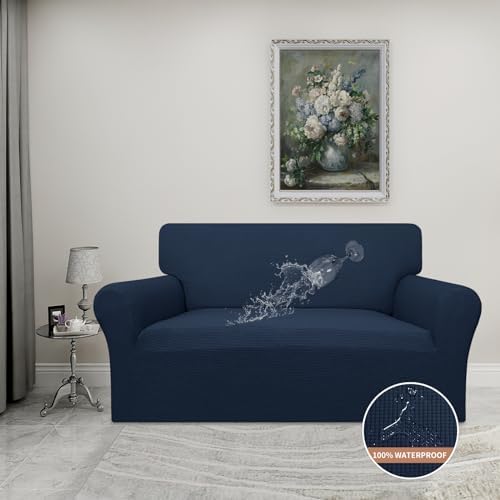 Easy-Going 100% Waterproof Oversized Loveseat Cover, Couch Cover for Sofa - Image 2
