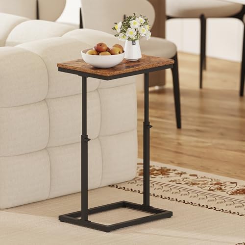 TUTOTAK End Table, Side Table, Tall Couch Table, Sofa Table - Image 4