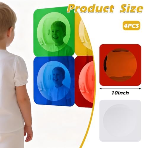 4 Pcs Sensory Wall Bubble Mirrors for Kindergarten Sensory Room - Image 2