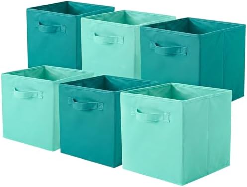 ShellKingdom Storage Bins, Foldable Fabric Storage Cubes And Cloth Storage by ShellKingdom