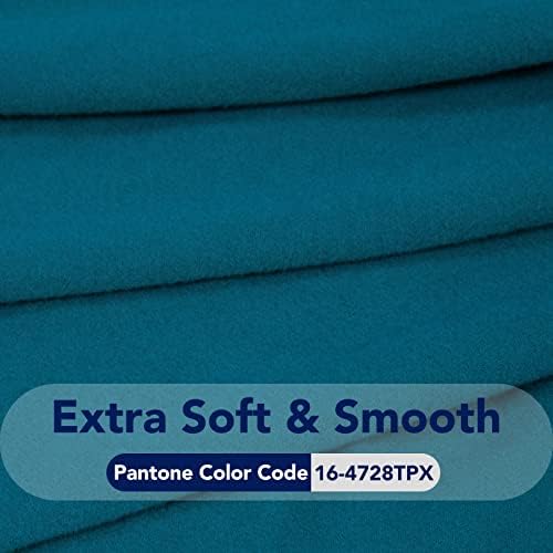 PureFit Stretch Oversized Couch Covers Sofa Slipcovers Peacock Blue - Image 5