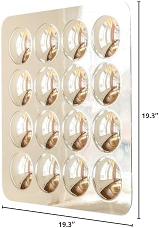 Spark & Wow Sensory Wall Toddler Mirror, Large 16 Bubbles - Image 3