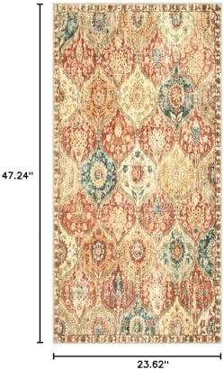 Lahome Kitchen Rugs Non Slip Washable Rugs for Entryway, 2x4 Rug Non-Slip - Image 2