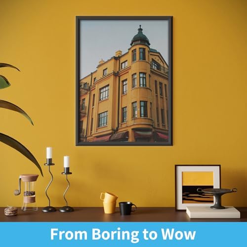 Art3d 30 ft Flexible Peel and Stick Crown Molding Trim, Wall Decor, Black - Image 4