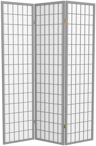 Red Lantern 6 ft. Tall Window Pane - Special Edition - Grey - 3 Panels by RedLantern