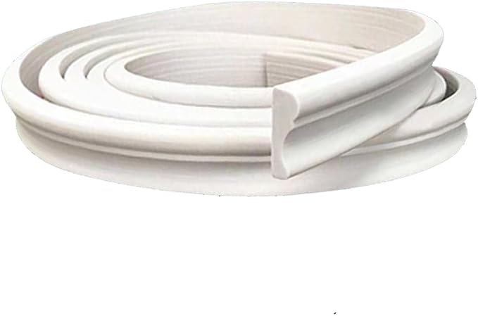 Peel and Stick Flexible Wall Molding Trim Self Adhesive Decorative Strips, DIY 3D Ceiling Trim for Home Décor on Cabinet Door Mirror Frame, 1.0in(W)× 16ft(L), White - Image 5