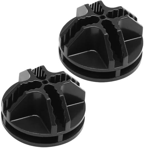 Hordion 52pcs Cube Connectors, Black Wire Grid Cube Organizer Connector - Image 2