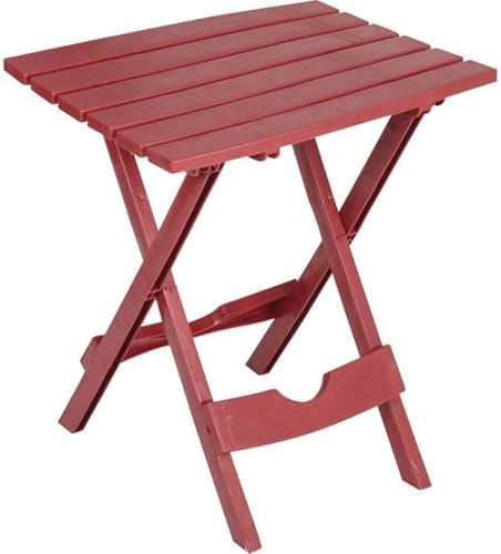 Adams Manufacturing 8510-95-3700 Quick-Fold Side Table, Merlot - Image 5