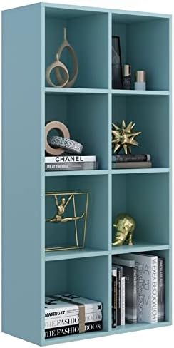 OSCHF 8-Cube Storage Shelf Bookcase, Light Blue by OSCHF