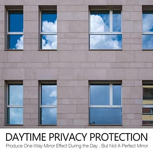 STATINT Window Privacy Film One Way, Mirror Glass Tint, 23.6in x 6.5ft - Image 3