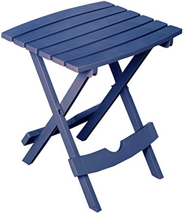 Adams Manufacturing 8510-36-3700 Quick-Fold Side Table, Patriotic Blue by Adams