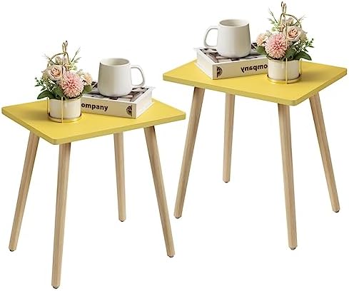 FORAOFUR Small Coffee Tbale, Short Accent Table x2 by FORAOFUR