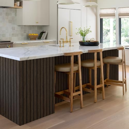 Fititem Wood Wall Panels Peel and Stick Wallpaper 3D Faux Walnut 15.7”×118” | Wood Salt Wall Panels for Accent Walls Dark Brown Self Adhesive Waterproof Wallpaper for Living Room Bedroom Removable Decor - Image 6