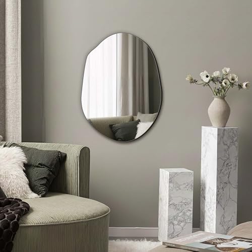 Delma Irregular Wall Mirror, 24"x18" - Image 7