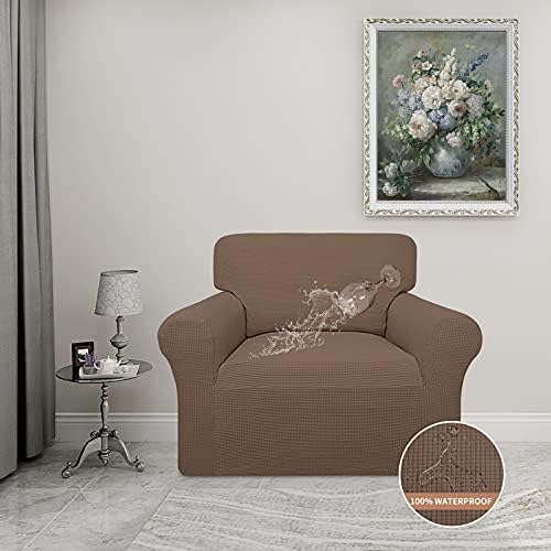 Easy-Going 100% Waterproof Chair Couch Cover, Stretch Jacquard Sofa Cover - Image 2