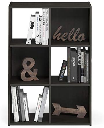 Furinno Pelli Cubic Storage Cabinet, 3x2, Espresso - Image 4
