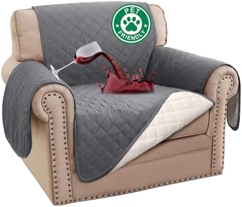Turquoize 100% Waterproof Chair Covers Couch Covers for Dogs, Chair 23" by Turquoize