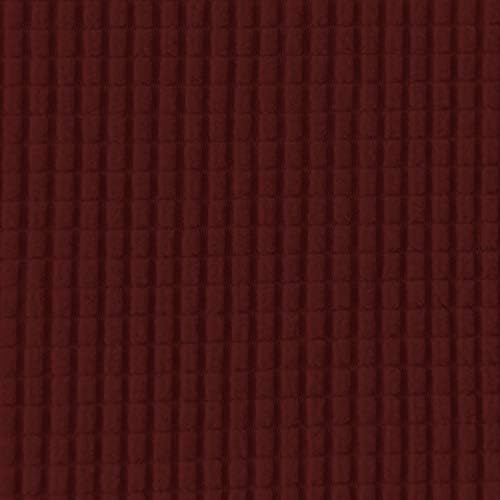 Easy-Going Stretch 4 Seater Oversized Sofa Couch Cover Wine - Image 6